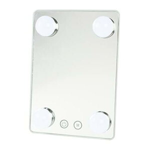 �y�労�Ӎ� ���Ԓ� �S�i�|�C���g�ő�10�{�z���}���� LED�X�^���h�~���[ WH �z���C�g �� ���~���[ �p�^ ���C�g�@�\ ���C�N�~���[ �V���v�� ������� �h�V�̓�