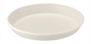 【10月1日~31日まで エントリーでポイント最大10倍】アップルウェアー コティプレート190型WH モダン・インテリア 北欧風 園芸用品 鉢皿