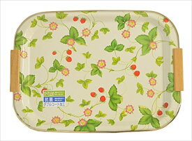 【マラソン期間ポイント5倍】花光 4969517060609 NS抗菌トレーイチゴ41cm 長盆 長手付 ノンスリップ いちご 苺
