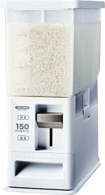 アスベル ASVEL 計量米びつ 6kg ホワイト 4974908750496 米櫃 お米 新米 キッチン 保存 劣化