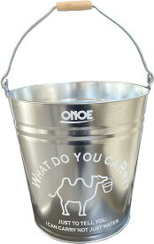 尾上製作所 ONOE 萬年 日本製 イラスト入りバケツ 12号 WH ホワイト 18L 4907797001400 衝撃 寒さ 亜鉛鉄板 1級品 防火用 国産 花火 ラクダ