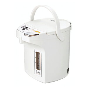 �y�労�Ӎ� ���Ԓ� �S�i�|�C���g�ő�10�{�z�s�[�R�b�N �d�������|�b�g 2.2L �z���C�g WMJ-22-W 4971860030680 �d�C�|�b�g �ۉ�