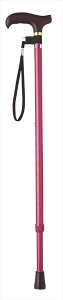 【10月1日~31日まで エントリーでポイント最大10倍】幸和製作所 EP-107伸縮カラーステッキ(ピンク) 10段階調節 伸縮ステッキ 華やか 4580132880696 杖