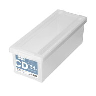 【楽天ランキング1位】 天馬 CD いれと庫 クリア 収納 インテリア CD 透明 整理ボックス TENMA 頑丈 キッ…