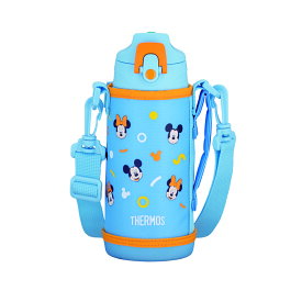 【楽天ランキング1位】 サーモス 真空断熱2ウェイボトル FJJ-602WF 600ml パープルピンク ブルーブラウン ブルーオレンジ イエローホワイト 水筒 キッズ 子ども用 ストロー コップ 2WAY ストラップ付き