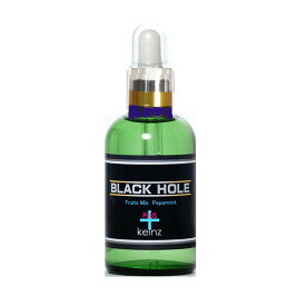 keinz 健康志向　PG完全無添加　Vapeリキッド メンソール110ml 『グリンボトル ブラックホール・ミックスフルーツ ペパーミント』 食品添加基準品純度100％グリセリン使用　PG無添加特製香料 日本製