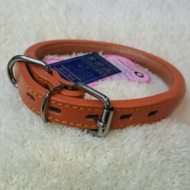 岡野製作所　多脂太丸ロール首輪　4号【中型犬用】【犬用品】【首輪・カラー】