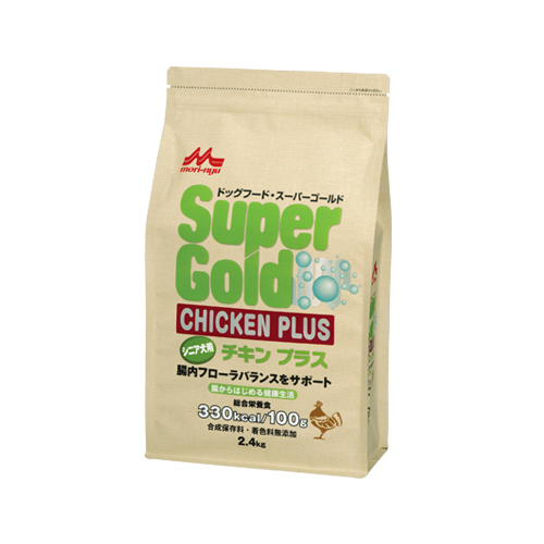 スーパーゴールド チキンプラス シニア犬用 SALE 【海外輸入】 97%OFF 腸内フローラバランスサポートフード 800g