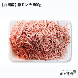 国産 ・ 九州産 豚ミンチ 500g ひき肉 挽肉 豚肉 お取り寄せ お取り寄せグルメ