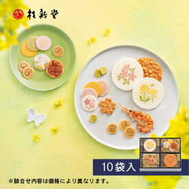 【 桂新堂 春ふわり 】えびせんべい (10袋入) えびせん 海老せん 贈り物 ギフト 敬老 敬老の日 プレゼント お返し 手土産 和菓子 内祝い お祝い 引き出物 お菓子 個包装 詰合せ お土産 お取り寄せ 接待 贈答品 結婚祝い 誕生日 のし 高級 お中元 お歳暮