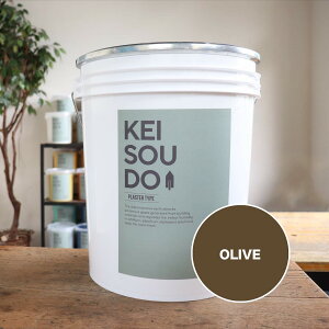]y h PLASTER TYPE 18kg OLIVE I[u J[LO[  J[ yz DIY 񂽂 킢  tH[ mx[V VRf Rf ANZgEH[  