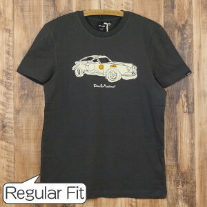 �f�E�X�G�N�X�}�L�i Deus Ex Machina T�V���c �����Y RALLY TEE �|���V�F ���� �O���[ �R�b�g�� �� �g�b�v�X �J�W���A�� dmp241261c