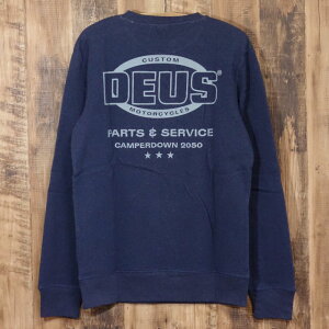 �f�E�X�G�N�X�}�L�i �g���[�i�[ CHOP SHOP CREW �N���[�l�b�N �X�E�F�b�g ���N�� ���� �l�C�r�[ �� DEUS EX MACHINA DMF2081317