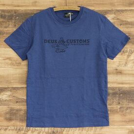 デウスエクスマキナ メンズ 半袖 Tシャツ Deus Ex Machina Cadabra Tee ブルー