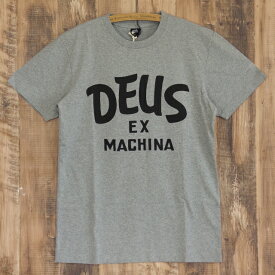 デウスエクスマキナ Tシャツ メンズ 霜降りグレー Deus Ex Machina CURVY TEE