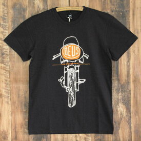 デウスエクスマキナ Tシャツ メンズ ブラック Deus Ex Machina FRONTAL MATCHLESS