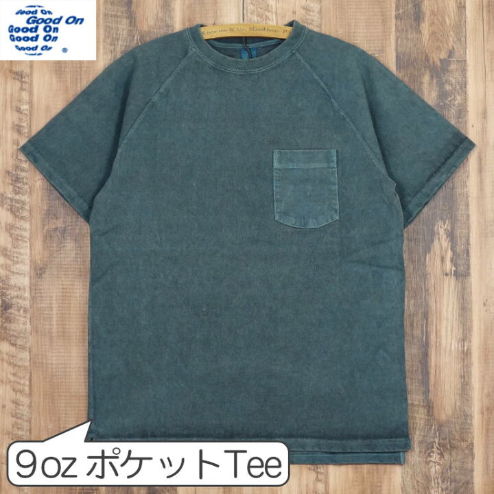 楽天市場】Good On グッドオン 9オンス ヘビー ラグラン ポケットT 