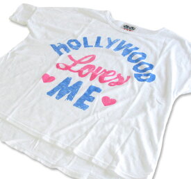 【クリックポスト発送】 JUNK FOOD ジャンクフード HOLLYWOOD LOVE ME キッズ Tシャツ 6〜7歳