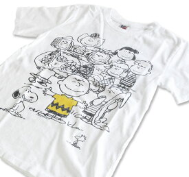 【クリックポスト発送】 JUNK FOOD ジャンクフード Peanuts GANG スヌーピー キッズ Tシャツ 6〜7歳