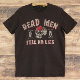ジョンソンモータース Tシャツ メンズ ブラック Johnson Motors DEAD MEN