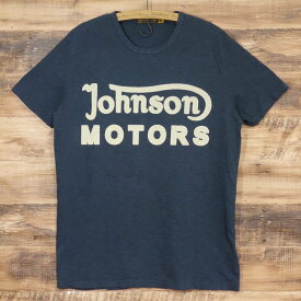 ジョンソンモータース Tシャツ メンズ ネイビーJohnson Motors CLASSIC 38