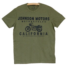 ジョンソンモータース Tシャツ メンズ Johnson Motors JOMO BOBBER