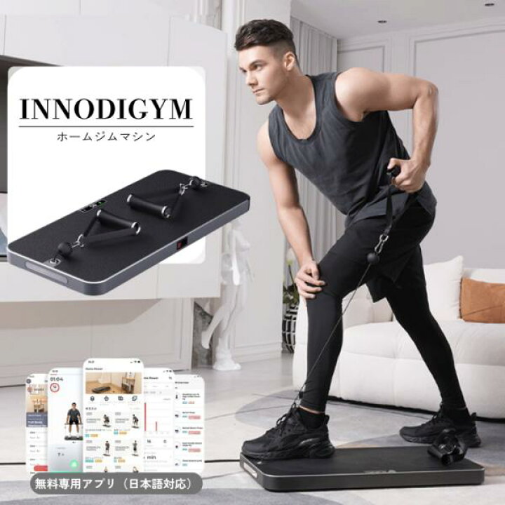 楽天市場】INNODIGYM ホームジムマシン 本体 P1 Lite Plus 筋トレ ジム 
