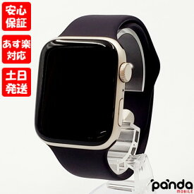 【あす楽、土日、祝日発送、店舗受取可】中古品【Cランク】Apple Watch SE 第2世代 GPSモデル 44mm MNLA3J/A+MP7Q3FE/A スターライトアルミニウムケース/エルダーベリースポーツバンド A2723 本体 送料無料 4549995338287 #T96LXHQ5