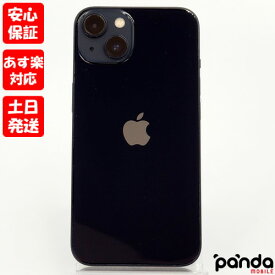 【あす楽、土日、祝日発送、店舗受取可】中古品【Bランク】SIMフリー iPhone13 128GB ミッドナイト MLNC3J/A A2631 4549995282245【 docomo au SoftBank UQ Ymobile 楽天モバイル 対応】#5216