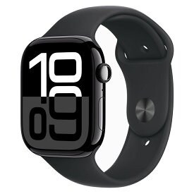 【土日、祝日発送、店舗受取可】新品未開封品【Nランク】Apple Watch Series 10 GPSモデル 46mm アルミニウムケース シルバー ジェットブラック ローズゴールド A2999 送料無料