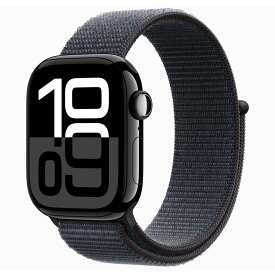 【土日、祝日発送、店舗受取可】【中古品】Apple Watch Series 10 GPSモデル 42mm アルミニウムケース シルバー ジェットブラック ローズゴールド A2997 送料無料