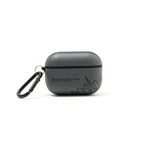 �y19��20������|�C���gUP! �労�ӍՁzManhattan Portage PU LEATHER Hybrid AirPods Pro Case"SKYLINE" GRAY�yAirPods Pro ��2/1���㌓�p�z�J�o�[ �O���[ airpods pro�}���n�b�^���|�[�e�[�W �����Y ���f�B�[�X �G�A�|�b