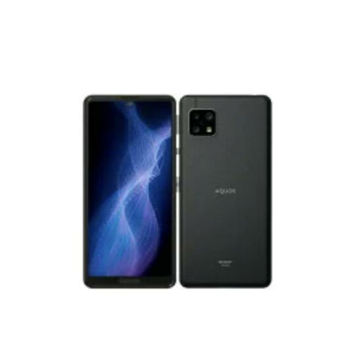 楽天市場】【新品同様】SHARP AQUOS sense5G A004SH ブラック 本体のみ 