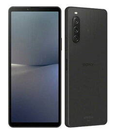 【ほぼ新品・本体のみ】SONY Xperia 10 V SOG11 ブラック 【日曜日以外即日発送】【送料無料】