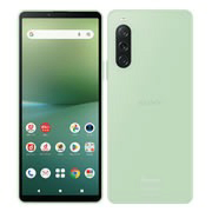 楽天市場】【あす楽】【新品未使用】Xperia 10 V セージグリーン 