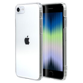 iPhone SE3 SE2 iPhone8 iPhone7 共用 ケース カバー ハードケース トライタン RENEW クリア 透明 ラメ ストラップホール アイフォン 第3世代 第2世代 スマホケース ラスタバナナ