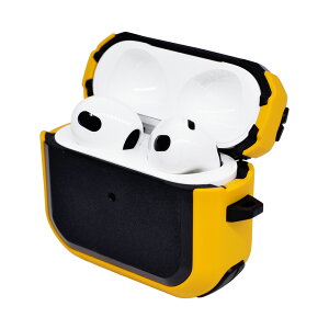 AirPods ��3���� �P�[�X �J�o�[ �n�C�u���b�h �ϏՌ��z�� TPU�{POLYCARBONATE �J���r�i�t�� ���C�����X�[�d�Ή� �G�A�|�b�Y ���X�^�o�i�i