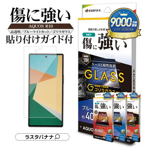 AQUOS R10 SH-51F KXtB ʕی   NA u[CgJbg SKX̗p 0.33mm dx10H ȒP\t ANIX A[10 یtB X^oii