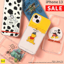 【SALE】 iPhone13 ディズニー ピクサー キャラクター HIGHER ハイブリッドケース【 iphone13 iphone 13 スマホケース iphoneケース ディズニー disney 透明 クリア クリアケース ミッキー プー 101匹わんちゃん トイストーリー モンスターズインク Hamee 】