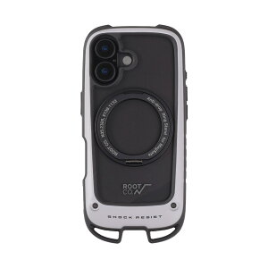 iPhone17 iPhone17e iPhone16e �P�[�X ROOT CO. GRAVITY Shock Resist Case Hold Plus.�y�X�}�z�A�N�Z�T���[�O�b�Y Hamee�z