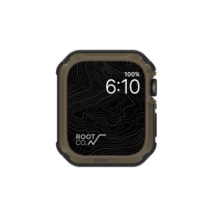 [Apple Watch Series 9/SE(��2/1����)/8/7/6/5/4 (40-41mm / 44-45mm)��p]ROOT CO. GRAVITY Shock Resist case for Apple Watch�y�X�}�z�A�N�Z�T���[�O�b�Y Hamee�z