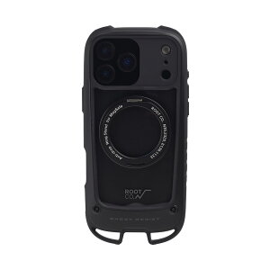 iPhone18ProMax iPhone17ProMax �P�[�X ROOT CO. GRAVITY Shock Resist Case Hold Plus. MagSafe �Ή� �ϏՌ��y�X�}�z�A�N�Z�T���[�O�b�Y Hamee�z
