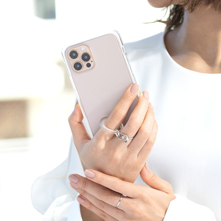 楽天市場 Salisty サリスティ クリア リング ストラップ S St015z ストラップ リングストラップ スマホストラップ 携帯ストラップ 透明 すりガラス風 おしゃれ シンプル 落下防止 大人 女子 女性 大人かわいい アクセサリー ブランド Hamee Hamee ハミィ