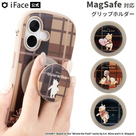 【公式】 iFace ディズニーキャラクター MagSynq Grip Holder