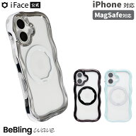 iFace公式 BeBling Wave MagSafe対応 iPhone17 iPhone16 iPhone15 iPhone14 iPhone13 MagSynq クリアケー…