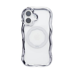 iFace���� BeBling Wave MagSafe�Ή� iPhone17 iPhone16 iPhone15 iPhone14 iPhone13 MagSynq �N���A�P�[�X�y�X�}�z�A�N�Z�T���[�O�b�Y Hamee�z