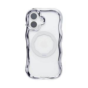 iFace���� BeBling Wave MagSafe�Ή� iPhone17 iPhone16 iPhone15 iPhone14 iPhone13 MagSynq �N���A�P�[�X�y�X�}�z�A�N�Z�T���[�O�b�Y Hamee�z