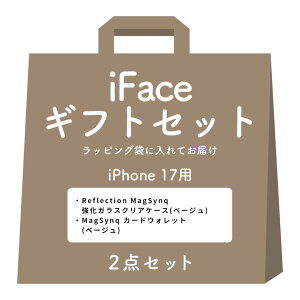 �y�M�t�g�Z�b�g�z iFace iPhone17 iPhone16 iPhone15 iPhone14 iPhone13 �P�[�X �M�t�gReflection MagSynq �J�[�h�E�H���b�g �Z�b�g