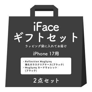 �y�M�t�g�Z�b�g�z iFace iPhone17 iPhone16 iPhone15 iPhone14 iPhone13 �P�[�X �M�t�gReflection MagSynq �J�[�h�E�H���b�g �Z�b�g