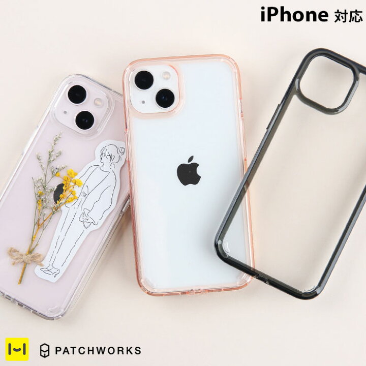 iPhone14 ケース クリアケース iphone14Pro 14Plus 14ProMax iphone13 13Pro 13mini  13ProMax iphone 12 12Pro 12mini 12ProMax 11 11Pro SE 第3世代 第2世代 PATCHWORKS  LUMINA ケース【 透明 スマホケース iPhoneケース 耐衝撃 TPU ハイブリッド Hamee 】